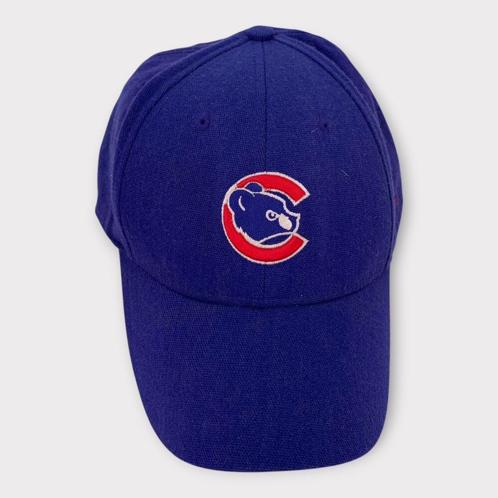 Nike Swoosh Flex Blue Chicago Cubs Hat Wool